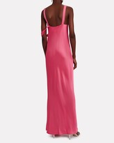 Thumbnail for your product : Helmut Lang Sash Front Satin Gown