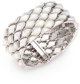 Thumbnail for your product : Stephen Webster Mother-Of-Pearl Doublet & Sterling Silver Scale Bracelet