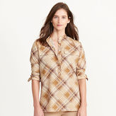 Thumbnail for your product : Ralph Lauren Plaid Crepe Tunic