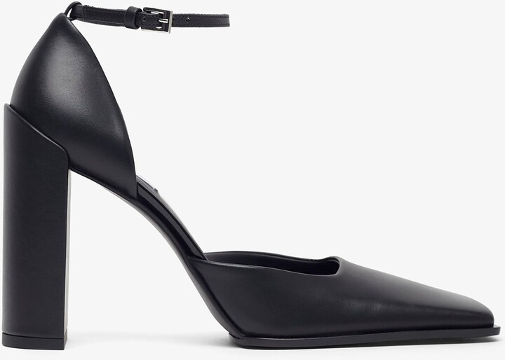 Alaia Square 90 black pumps