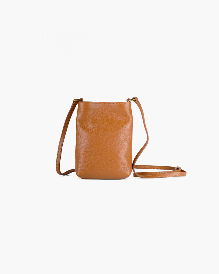 Italian Leather Phone Crossbody