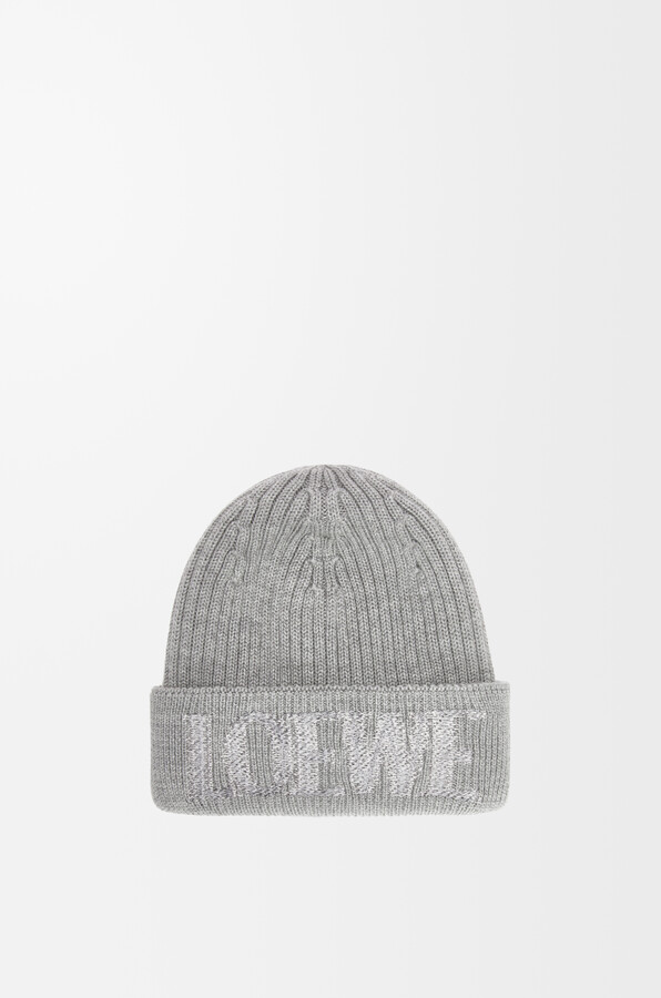 Loewe Beanie In Wool For Woman