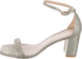 Stuart Weitzman Glitter Sandals