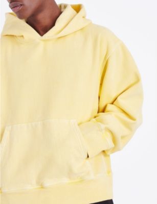 Yeezy Fleece cotton-jersey hoody