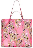 Thumbnail for your product : Emilio Pucci Double Twill Tote Bag in Pink