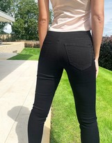 Thumbnail for your product : Vero Moda Petite high waisted jeans in black