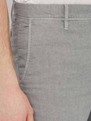 Incotex Slim Leg Cotton Blend Chinos - Mens - Grey