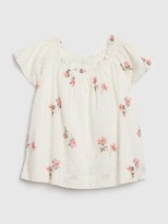 Thumbnail for your product : Gap Toddler Floral Flutter Top