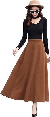 Long Warm Skirt | Shop the world's largest collection of fashion |  ShopStyle UK
