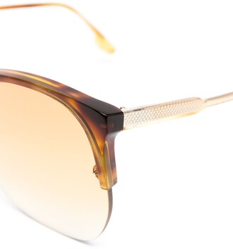 Victoria Beckham Round-Frame Sunglasses