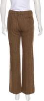 Thumbnail for your product : Max Mara Weekend Mid-Rise Wool Pants
