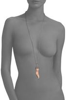 Thumbnail for your product : Kenneth Jay Lane Horn Pendant Necklace