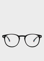 Thumbnail for your product : Paul Smith Black 'Darwin' Spectacles