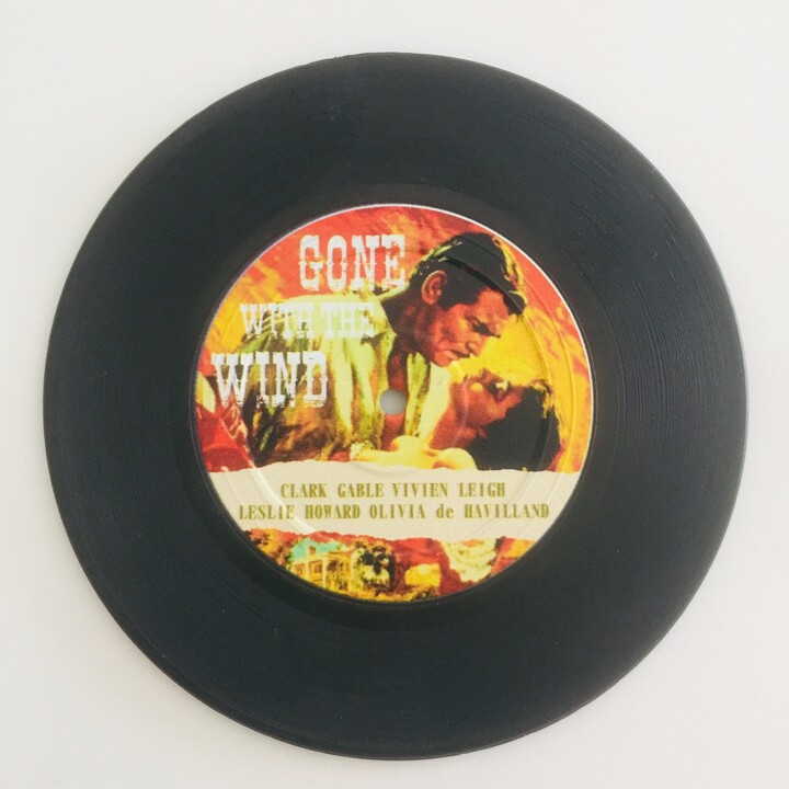 Clark Gable & Vivien Leigh - Old Hollywood Movie Coaster Gift For Lovers Coasters