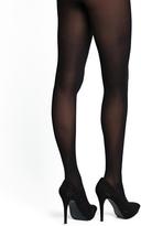 Thumbnail for your product : Love Label 50 Denier Black Opaque Tights (2 Pack)