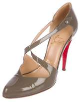 Thumbnail for your product : Christian Louboutin Triclo 100 Patent Leather Pumps