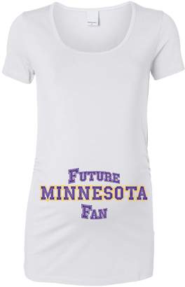 Trunk Candy Maternity Future Minnesota Fan Women's Maternity T-Shirt
