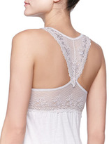 Thumbnail for your product : Eberjey Colette Racerback Jersey/Lace Lounge Camisole