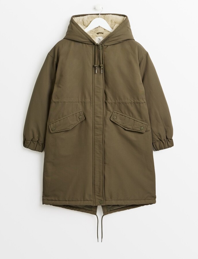 tu khaki coat