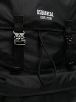 Thumbnail for your product : DSQUARED2 Big logo-print backpack