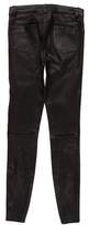 Thumbnail for your product : Veda Leather Mid-Rise Pants