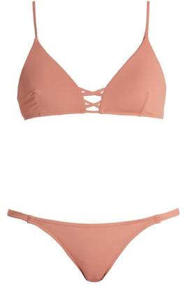 Melissa Odabash Sardinia Bralette Bikini - Womens - Pink