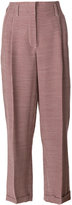 Giorgio Armani - patterned high waist trousers