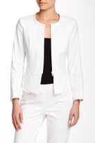 Thumbnail for your product : Lafayette 148 New York Ellery Korfu Linen Blend Jacket