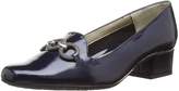 Thumbnail for your product : Van Dal Womens Twilight Court Shoes 2026410 Marine Navy Feature Patent 6 UK 39 EU Extra Wide