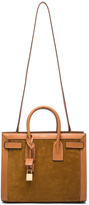 Thumbnail for your product : Saint Laurent Small Sac De Jour Suede Carryall Bag