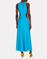 Thumbnail for your product : Alexis Lune Cut-Out Satin Maxi Dress