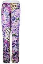 Thumbnail for your product : Just Cavalli Silk Leo And Orchid Pyjamas Trousers