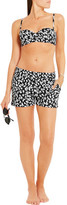 Thumbnail for your product : Prism Leopard-Print Stretch-Jersey Shorts