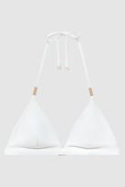 Thumbnail for your product : Reiss Triangle Halterneck Bikini Top
