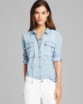 Thumbnail for your product : Rails Shirt - Distressed Two Pocket