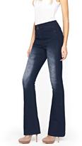 Thumbnail for your product : Love Label High Waisted Skinny Flare Jeans