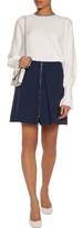 Thumbnail for your product : Mother of Pearl Thea Wool-Blend Crepe Mini Skirt
