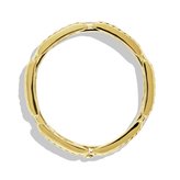 Thumbnail for your product : David Yurman Cable Classics Three-Row Bracelet with Diamonds in Gold