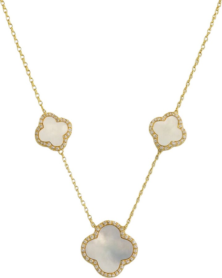 Linked by MKF Arden Necklace (green)