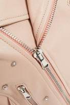 Thumbnail for your product : RED Valentino Embellished leather jacket