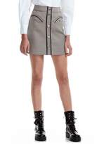 Thumbnail for your product : Maje Houndstooth Check Miniskirt