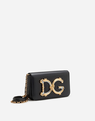 Dolce & Gabbana Girls Clutch In Calfskin