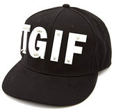 Thumbnail for your product : Charlotte Russe Mirrored TGIF Baseball Cap