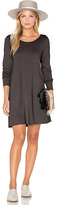 Thumbnail for your product : Chaser Open Back Pocket Tee Dress