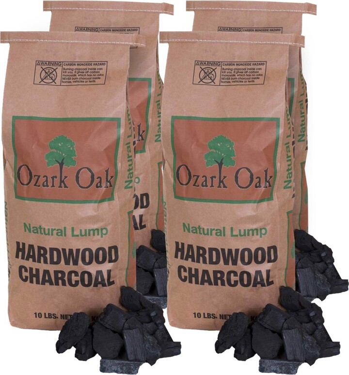 Ozark Oak Premium Natural Arkansas Hardwood Lump Grill and Smoker