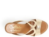 Thumbnail for your product : Callisto 'Hedie' Wedge Sandal