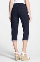 Thumbnail for your product : NYDJ 'Darcie' Stretch Crop Jeans (Dark Enzyme) (Petite)