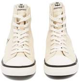 Thumbnail for your product : Isabel Marant Benkeenh High Top Canvas Trainers - Womens - Cream