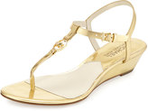 Thumbnail for your product : MICHAEL Michael Kors Nora Logo Demi Wedge
