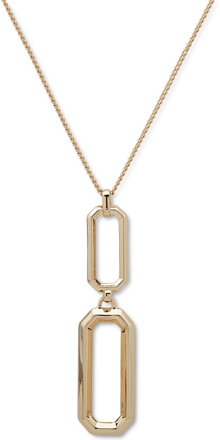 DKNY Gold Necklaces | Shop the world's largest collection of fashion |  ShopStyle